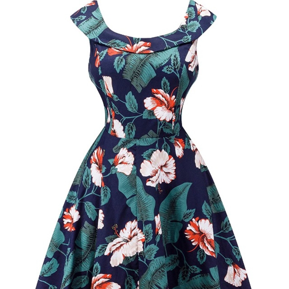 Angerella retro floral dress